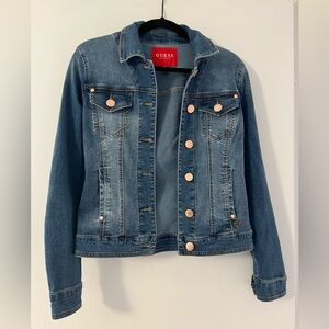 Guess Women's Classic Blue Jean Jacket
